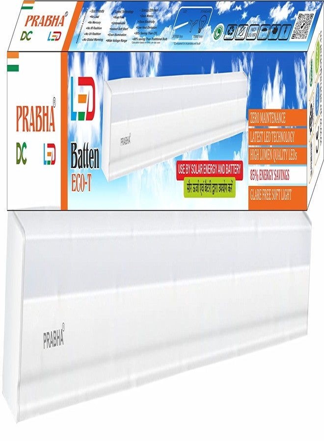 Prabha 15W LED 437.00 Cool Day Tube Light (PRA15WDCWHLT2, White)- Pack of 2 - Image 5